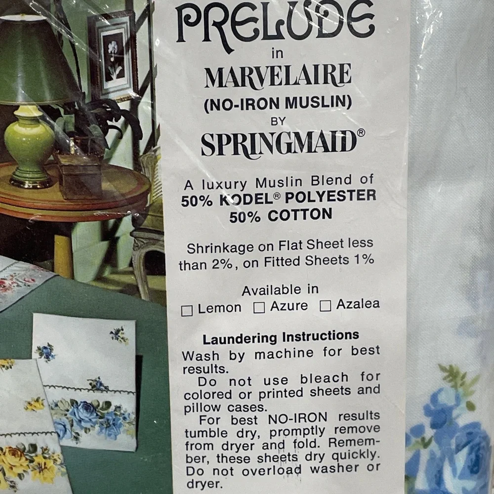 VINTAGE SPRINGMAID FLAT SHEET